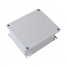 Коробка ответвительная алюминиевая окрашенная IP66 90х90х53мм RAL9006 ДКС